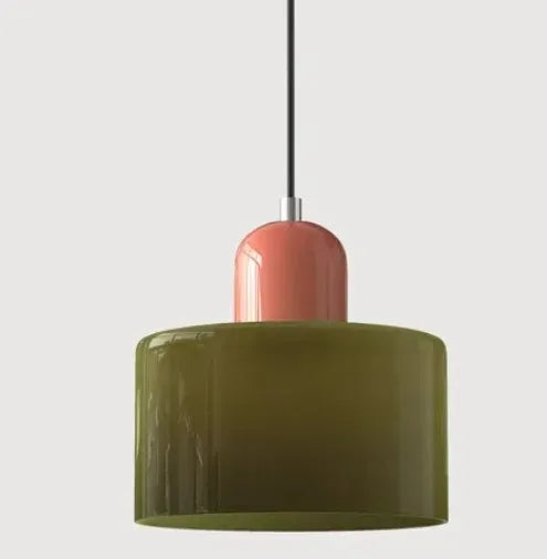 Suspension rétro en verre coloré Lucette – photo 30