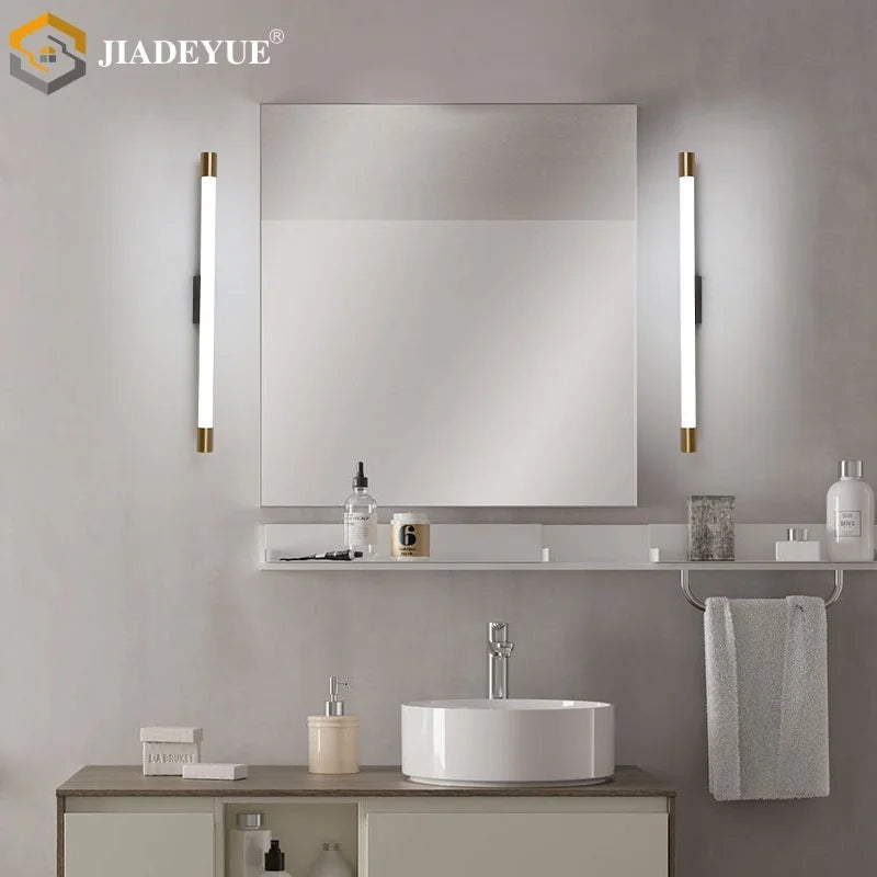Applique miroir LED à embouts dorés Clémence – photo 3