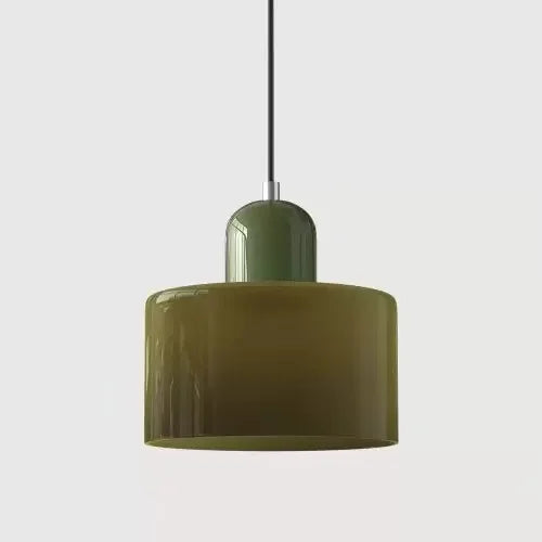 Suspension rétro en verre coloré Lucette – photo 19