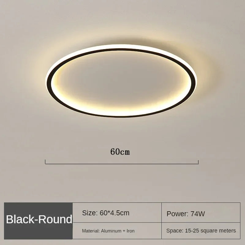 Plafonnier LED anneau minimaliste Apolline – photo 23