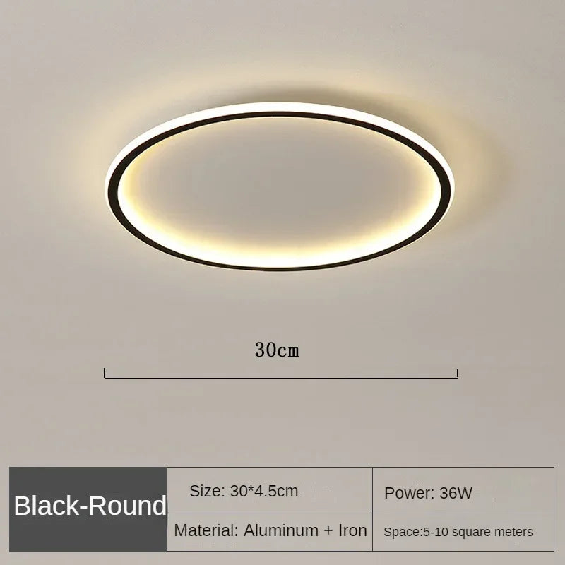 Plafonnier LED anneau minimaliste Apolline – photo 16