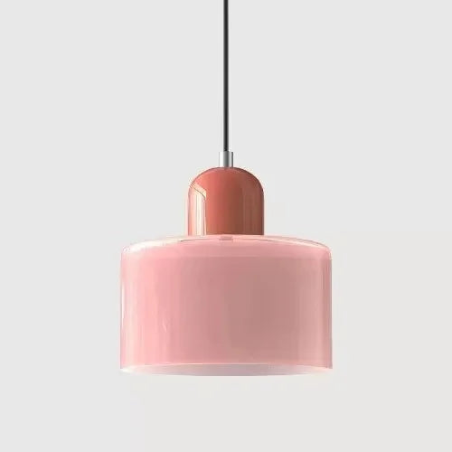Suspension rétro en verre coloré Lucette – photo 15
