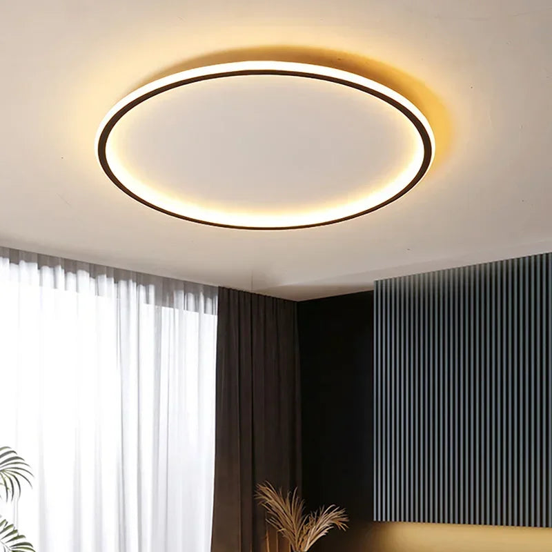 Plafonnier LED anneau minimaliste Apolline – photo 4