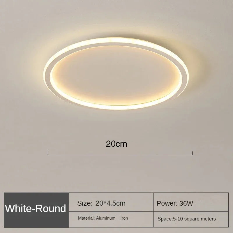 Plafonnier LED anneau minimaliste Apolline – photo 20