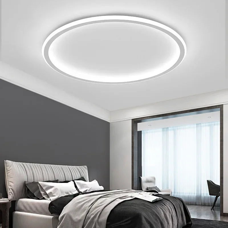 Plafonnier LED anneau minimaliste Apolline – photo 3