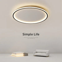 Plafonnier LED anneau minimaliste Apolline – photo 1