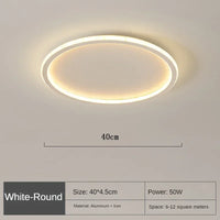 Plafonnier LED anneau minimaliste Apolline – photo 12