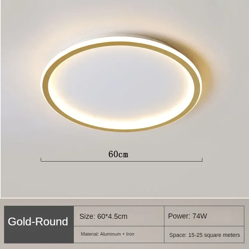 Plafonnier LED anneau minimaliste Apolline – photo 15