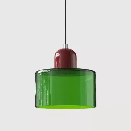 Suspension rétro en verre coloré Lucette – photo 23