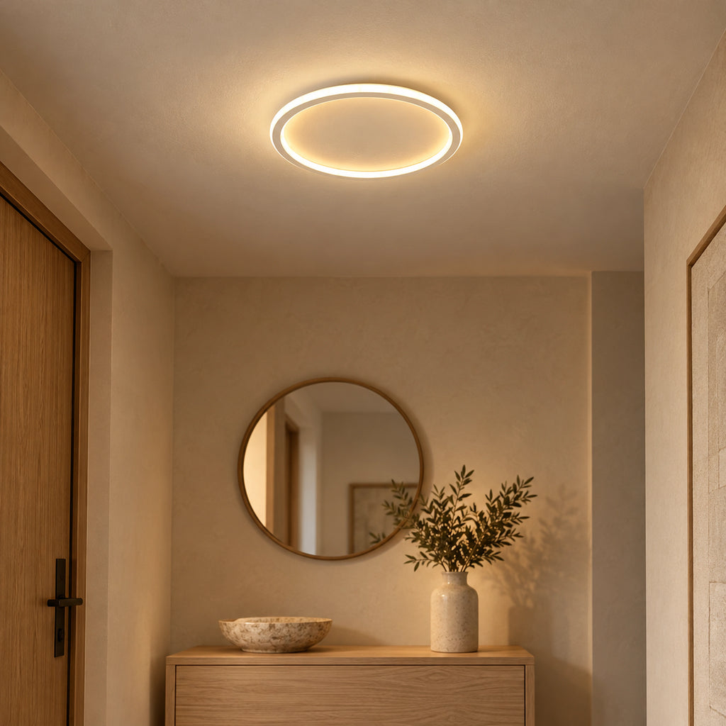 Plafonnier Apolline – Blanc 20 cm en intérieur
