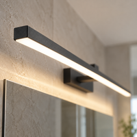 Détail du diffuseur lumineux et du profil noir