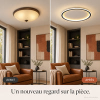 Plafonnier LED anneau minimaliste Apolline – photo 29